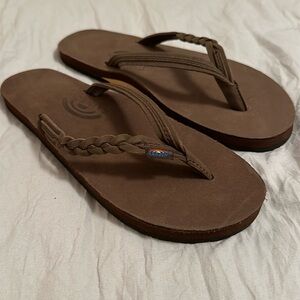 Rainbow Flip Flops